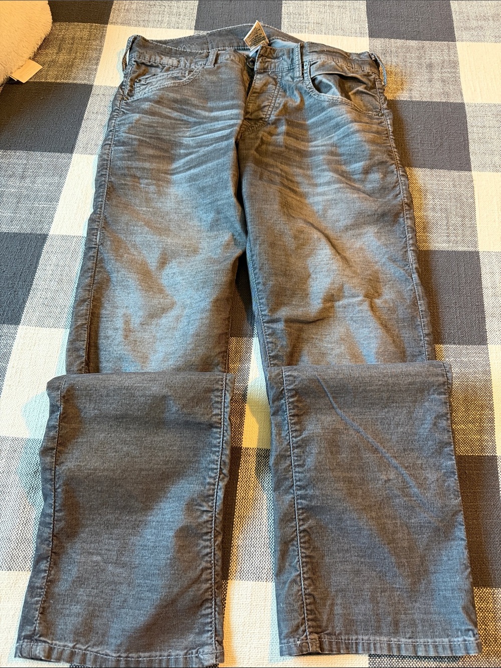 True Religion Men's Relaxed Jeans in Gray